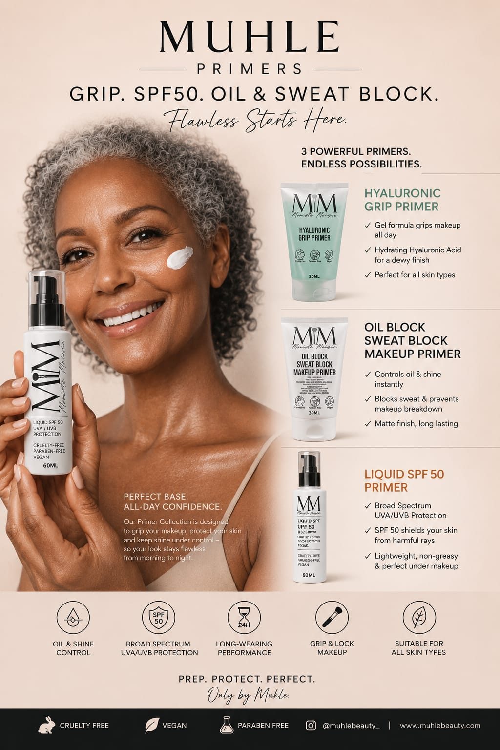 SPF50 Matte Primer