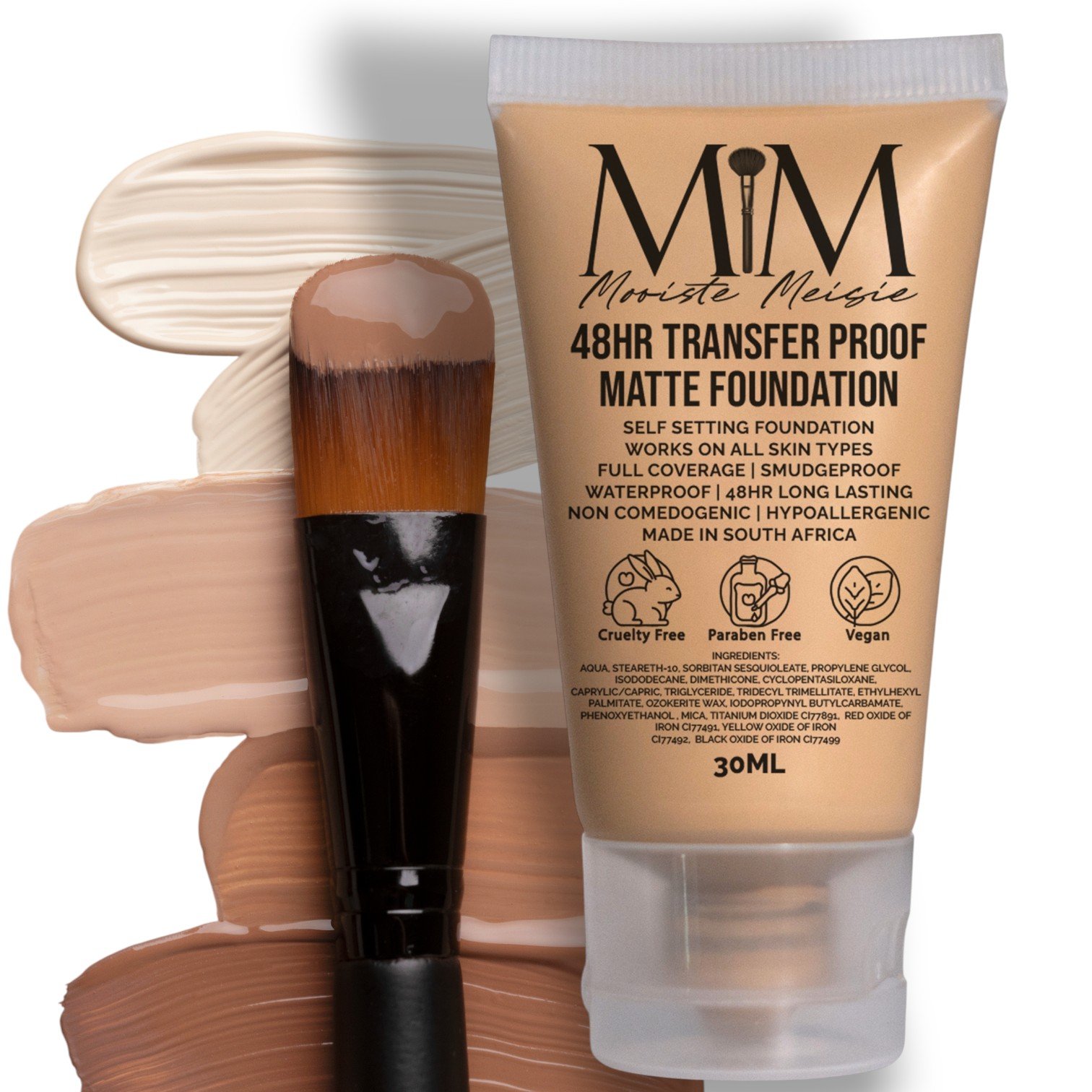 30ml MM 48HR Transfer Proof Matte Foundation