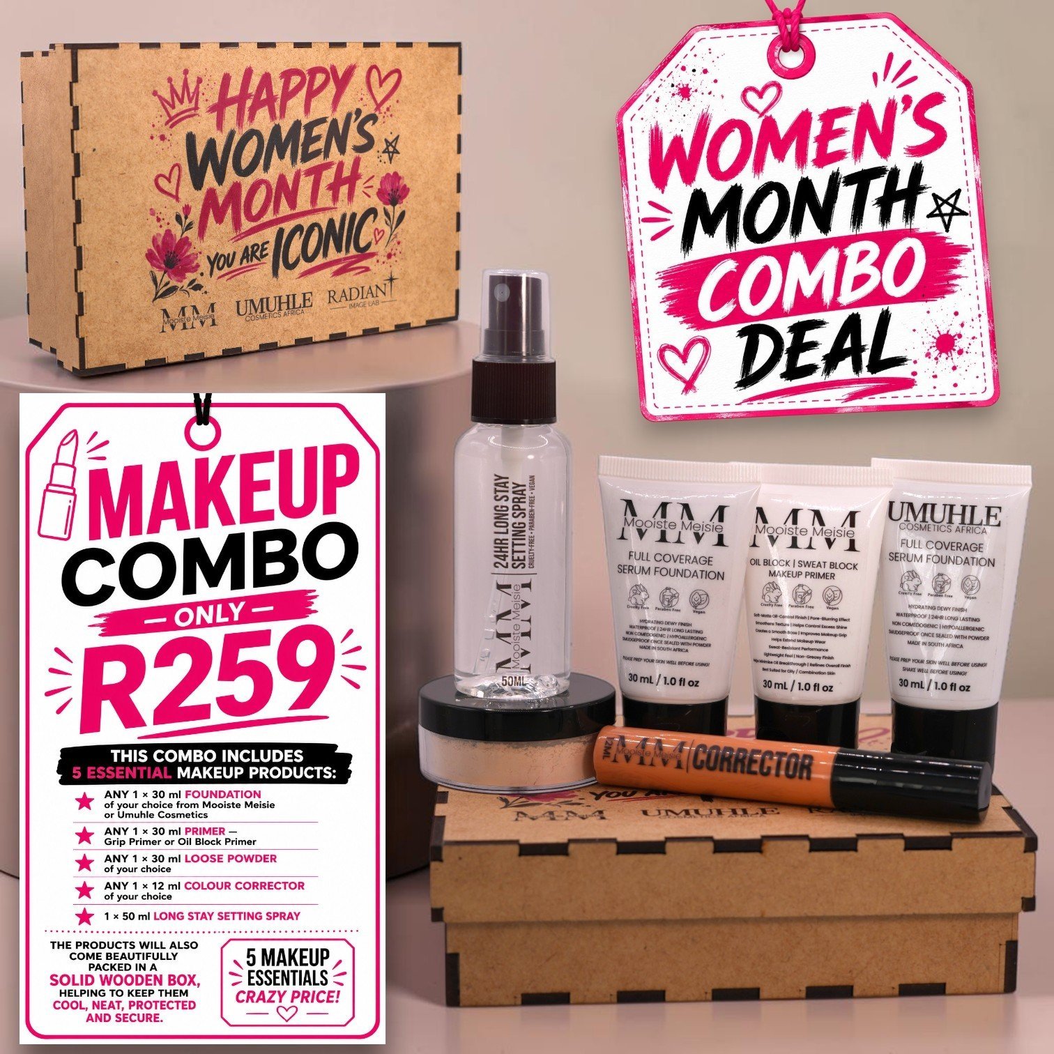 Women's Month – Makeup Combo