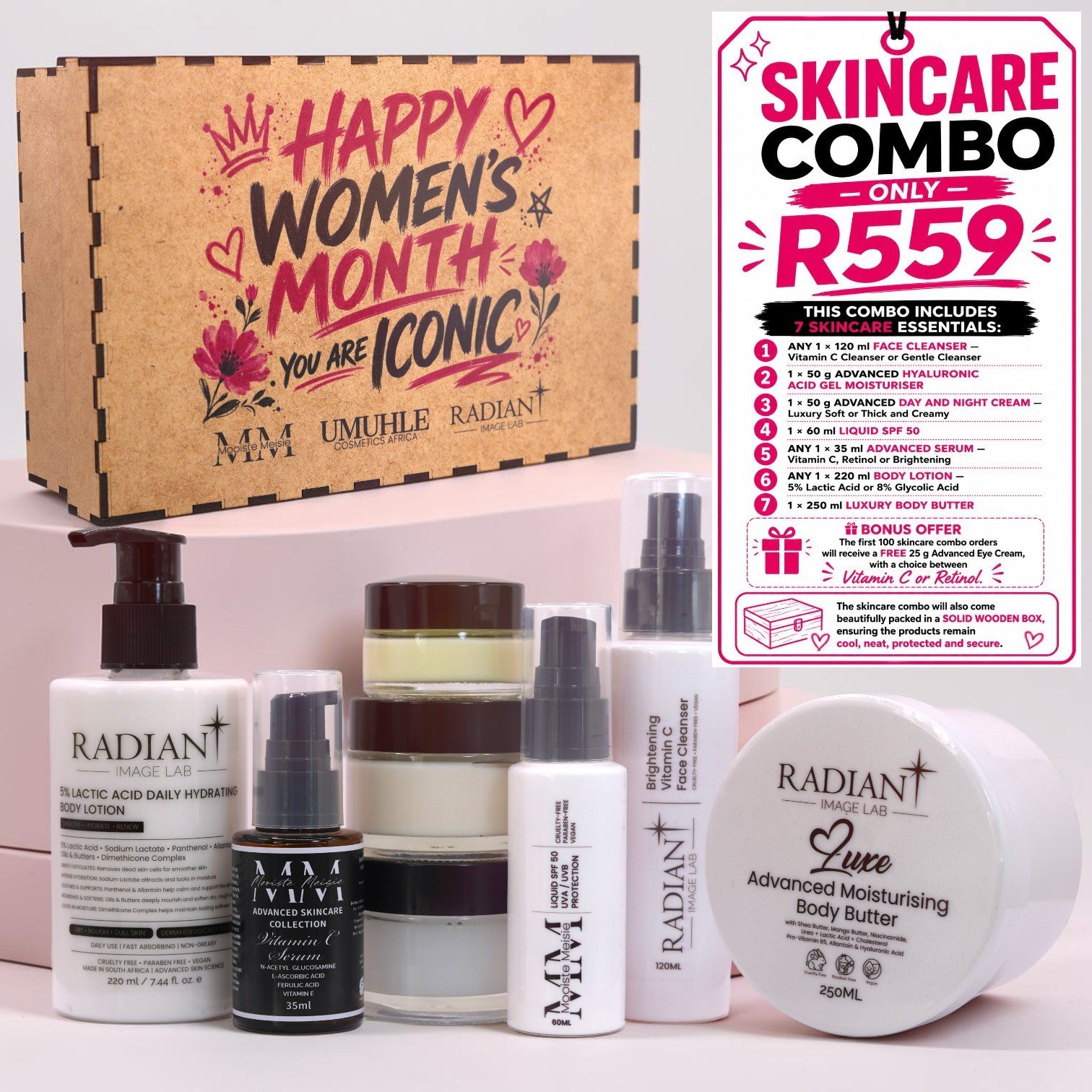 Women's Month – Skincare Combo